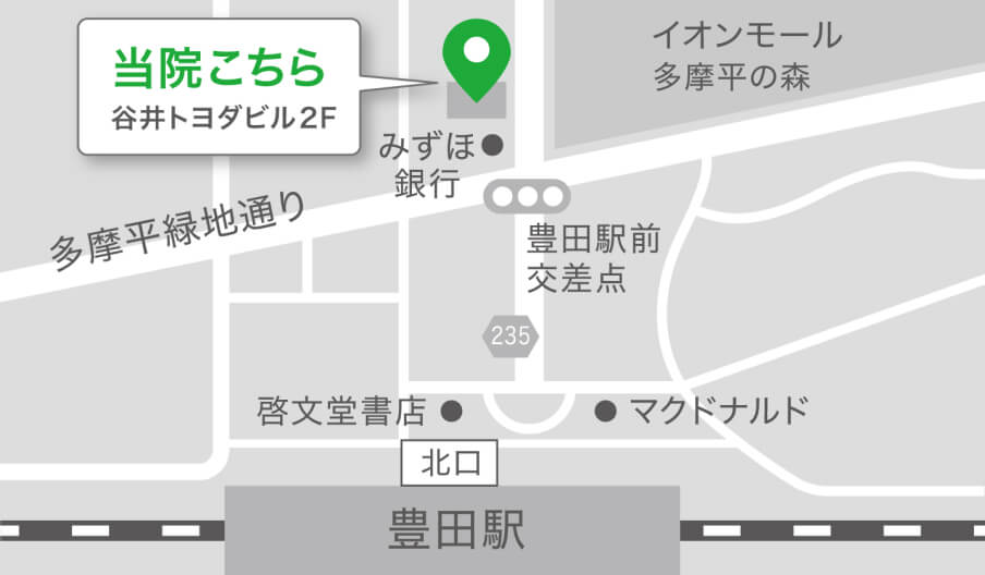 豊田駅から徒歩3分の豊田駅やがわデンタルオフィス